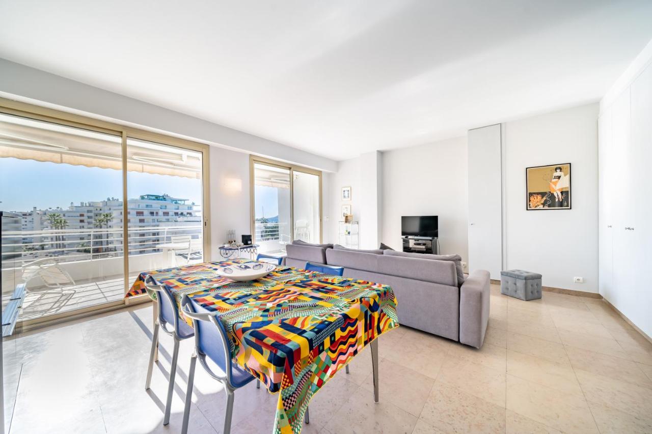 Palm Beach- Free Wifi- Parking- Sea View Cannes Luaran gambar