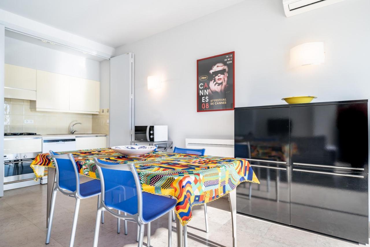 Palm Beach- Free Wifi- Parking- Sea View Cannes Luaran gambar
