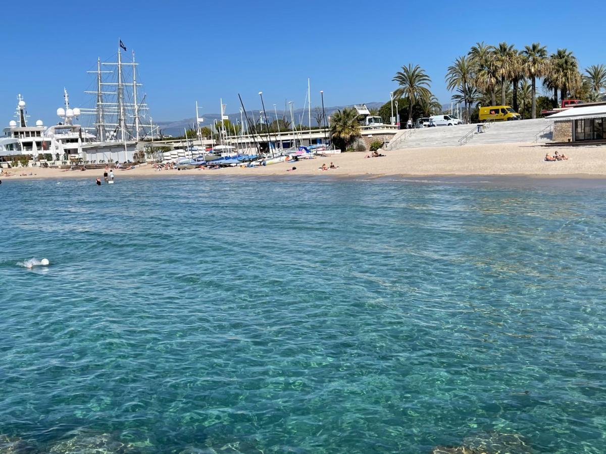 Palm Beach- Free Wifi- Parking- Sea View Cannes Luaran gambar